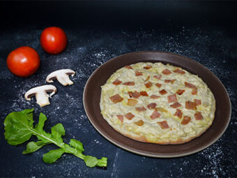 Pizza Pollo carbonara